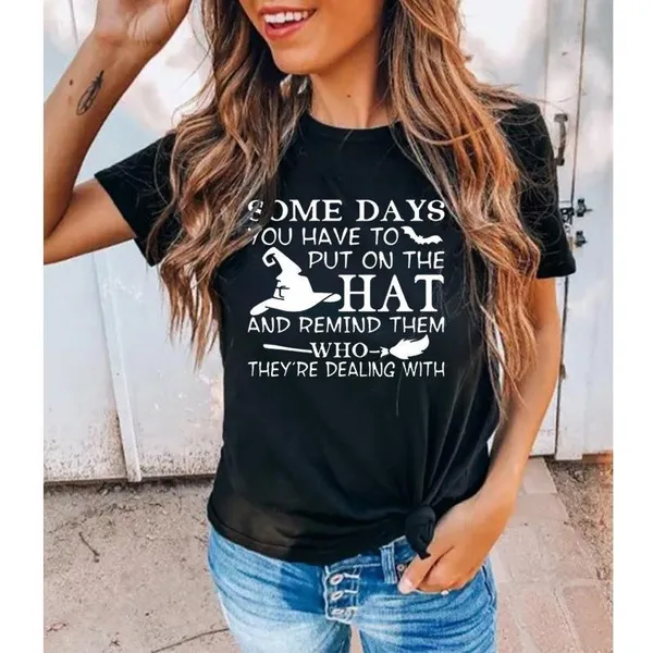 Funny Saying Print T Shirts for Women; Casual Graphic Tees Shirts Women Blouse Ladies Cute T-shirts Loose Round Neck Tshirts Women Clothes Plus Size S-3XL