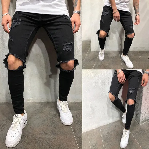 Men Breathable Jeans Polyester Autumn Other Skinny