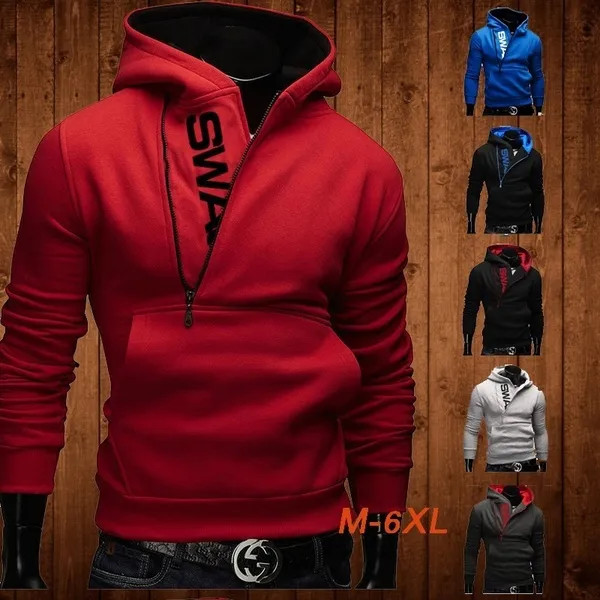 New Trend Pullover Hoodies Hooded Men Hoodies Fleece Warm Pullovers Sweatshirts Quality Cotton Mens Hoodies