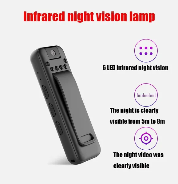 8GB-256GB 1080P HD Portable Pen Recorder Hidden Video Voice Mini Recording Pen Camera Voice Control Night Vision Video Pen DVR