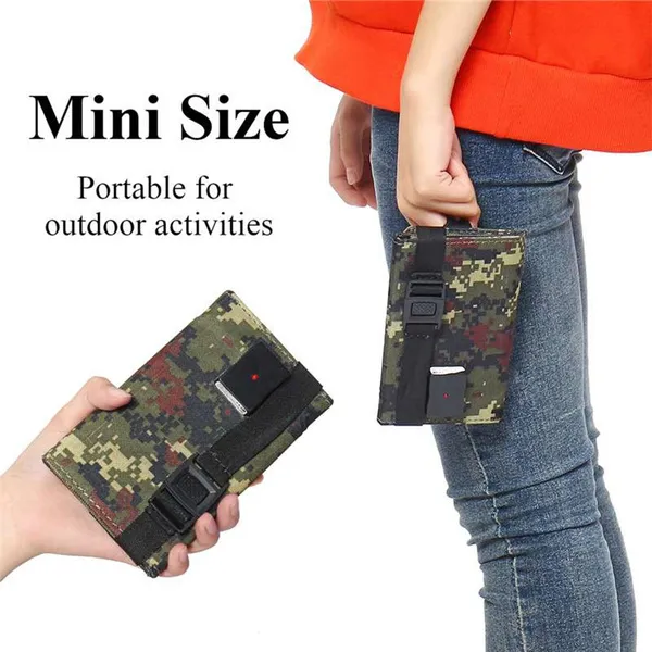 Outdoor Travel Portable Solar Mobile Battery Foldable Solar Panel Mountaineering Camping Travel Solar Charging Emergency Portable Power Supply 2/3/4Panels