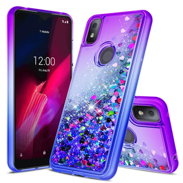 For T-mobile Revvl 4,revvl 4+,5g Case Armor Bling Rubber Phone Tpu Cover Girls