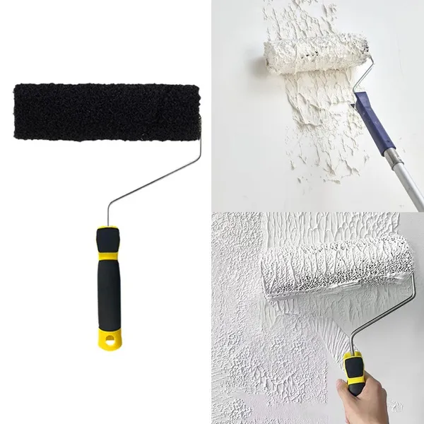 Reliable Non woven Wall Roller Easy to Handle 9 Inch Wall Brush Wall Roller Durable Tool Perfect for Home Renovations ANG