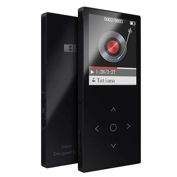 Bluetooth Mp3 Player Touch Screen Ultra Thin 8GB Music Player 1.8 Inch Color Screen Lossless HiFi Sound with FM Radio