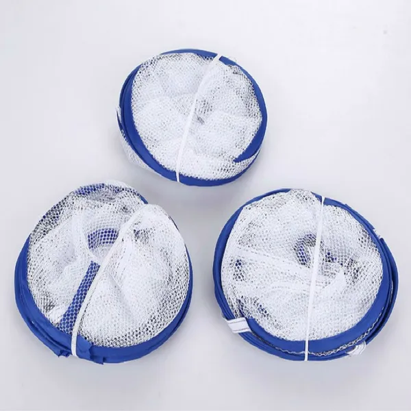 Detachable Double-layer Clothes Basket Tiled Drying Underwear Socks Net Bag Clothes Basket Clothes Drying Net
