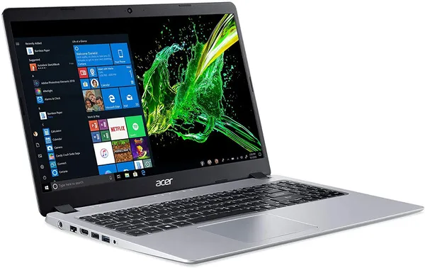 Acer Aspire 5 Slim Laptop, 15.6 inches Full HD IPS Display Laptop - Silver