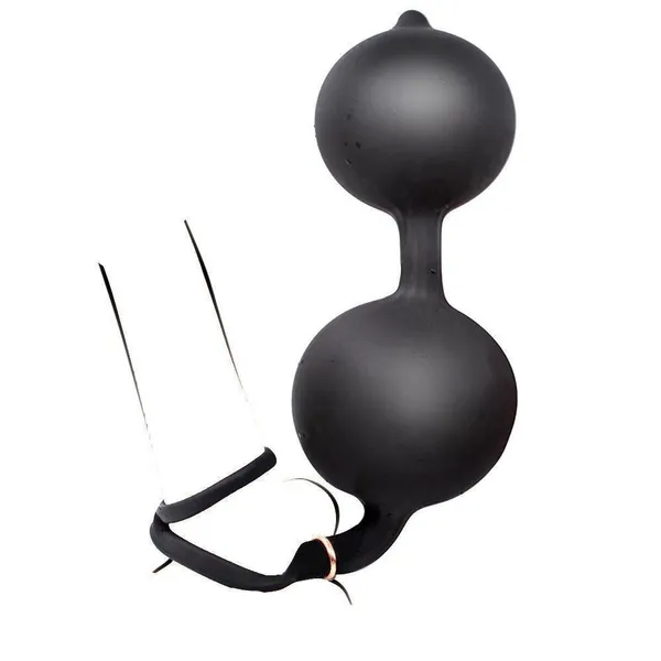 1pcs Soft Huge Inflatable Silicone Anal Plug Dildo Pump Anal Dilator Expandable Prostate Massager Butt Plug Anal Balls Sex Toy for Women Men