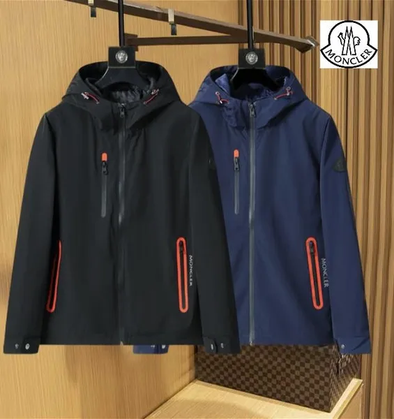 2 Styles New Fashion Long Sleeve Jackets Waterproof Windproof Breathable Coat for Men Outdoor Training & Hiking Autumn & Winter Sportswear #250318-1