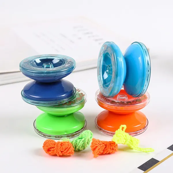 Plastic Yo Yo Ball Toy Sport Yo-yos with Elastic String Interactive Magic Ball Game Tribute Toy Funny Classic Kids Gift CAX