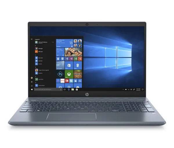 Used HP 15-cw1063wm Pavilion 15.6" FHD Ryzen 5 3500U 2.1GHz 8GB RAM 1TB HDD 128GB SSD Win 10 Horizon Blue