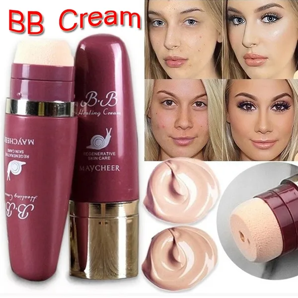 Oil-control Base BB Face Foundation Cream Anti-wrinkle Concealer Matte Face Full Coverage Snail Cream Makeup Foundation